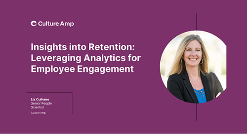 Insights into Retention: Leveraging Analytics for Employee Engagement