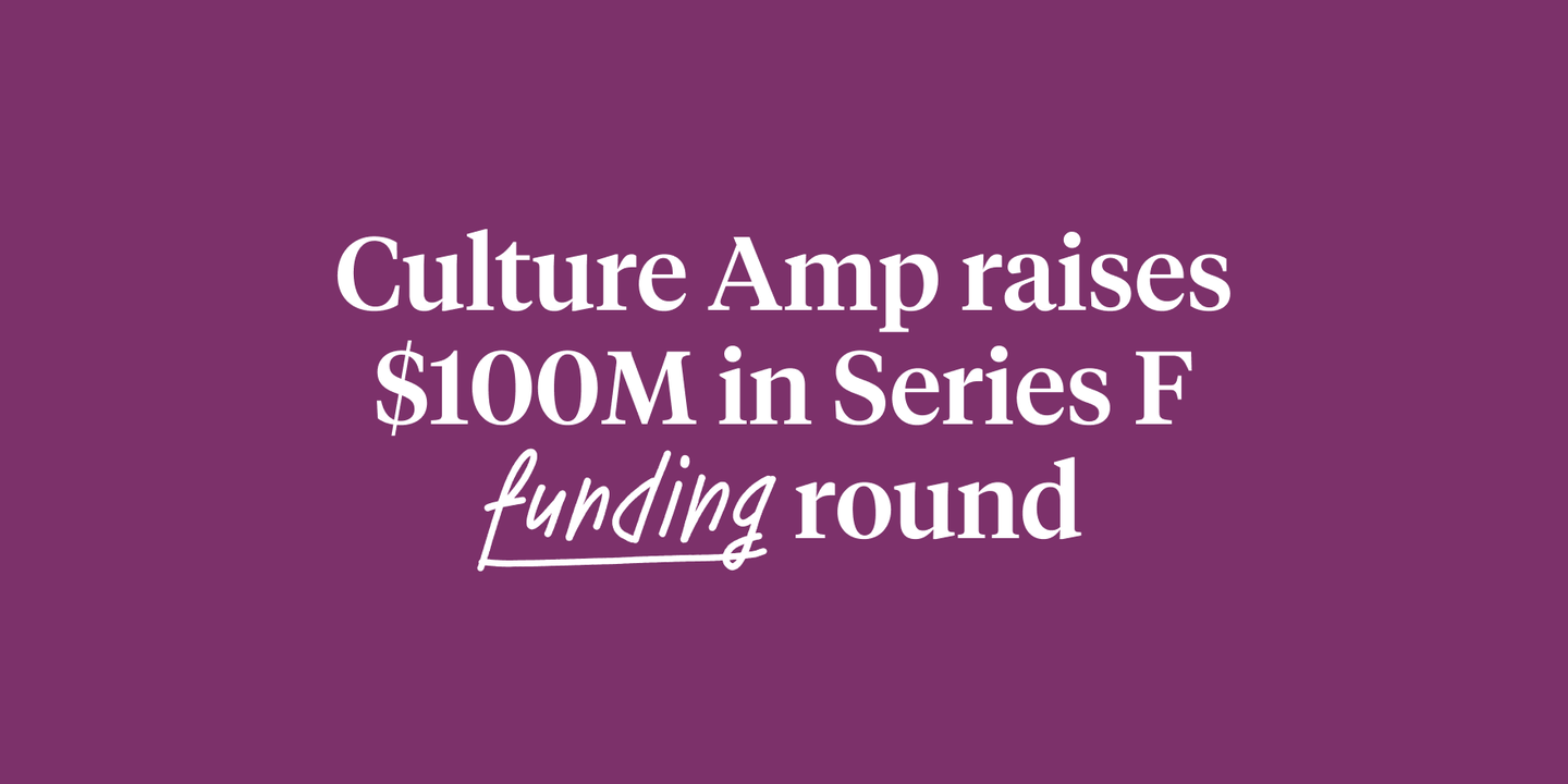 Culture Amp raises $100m in Series F funding round